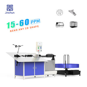 Beliebte 3-8mm Draht Zwei dimensionale Mini CNC Automatische Draht biege maschine CNC Eisen Metall bieger - Product Image 1