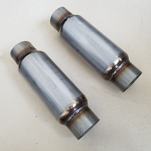 Nuevo Silenciador de Escape de Acero Inoxidable y Aluminizado de Alta Calidad, Resonador de Escape para Reequipamiento de Escape de Automóviles, Ajuste Universal - Product Image 2