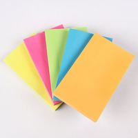Blocs-notes autocollants adhésifs personnalisés de tailles variées, lot économique de grande valeur