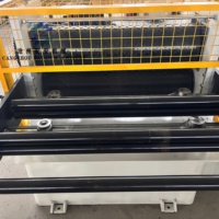 Línea de Grabado en Relieve de Chapa de Acero Inoxidable Personalizada con Motor PLC |   Solución Automatizada para Paneles de Elevadores en Fábricas