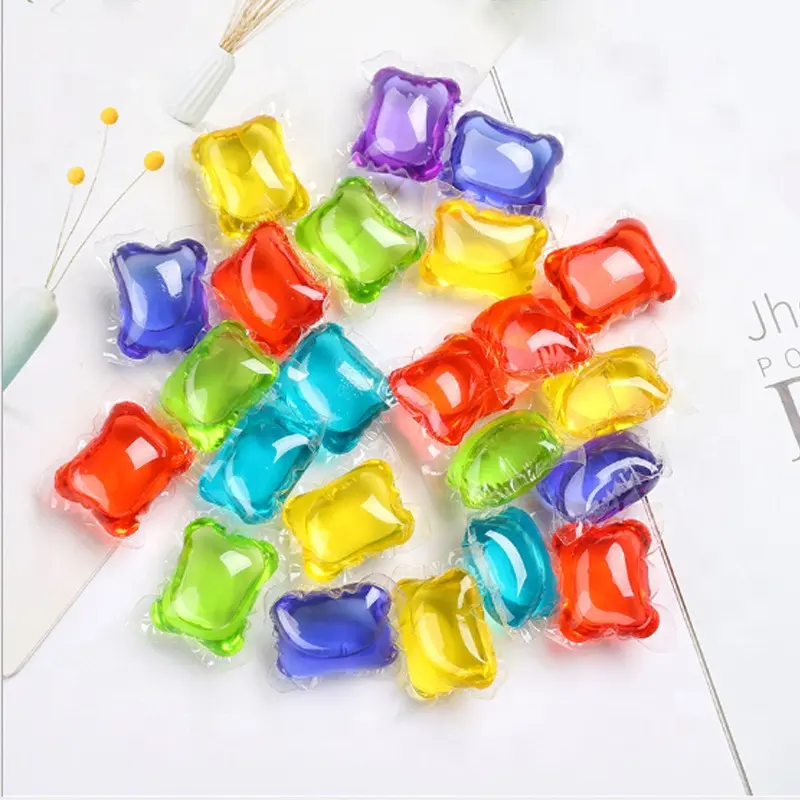 Household box of water soluble laundry beads cloth cleanser detergent clothes wash Eco-Friendly feature Laundry Gel Pods