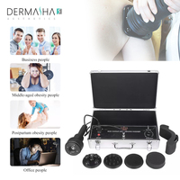 Masseur vibrant professionnel de bureau G5 à 5 têtes pour le visage et le corps, amincissement des lèvres, élimination de la cellulite, perte de poids, usage commercial