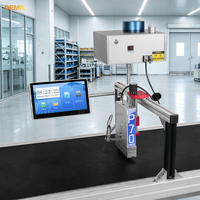 Imprimante jet d'encre semi-automatique à base d'huile DEMIN P70 Pro, vitesse élevée de 100 m/min, résolution 360 dpi, design compact de 30 cm pour l'industrie