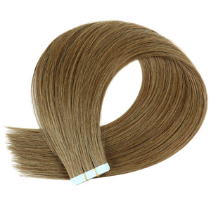 Extensions de <span class=keywords><strong>cheveux</strong></span> à bandes adhésives 2026 Skin Weft Straight Double Drawn Remy 100% <span class=keywords><strong>Cheveux</strong></span> Humains Double Drawn - Product Image 1