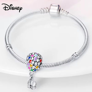 Nuevos Dijes <span class=keywords><strong>de</strong></span> Mickey y Minnie <span class=keywords><strong>de</strong></span> Pixar en Plata, Compatibles con Pulseras y Collares Pandora Originales, Joyería Fina DIY para Mujer, Regalos - Product Image 2