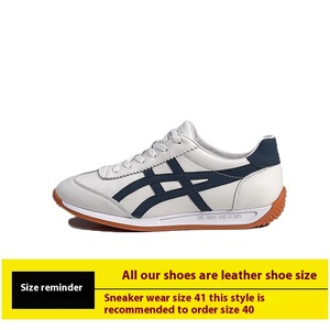 Primavera 2025, nuevas zapatillas de deporte informales de cuero genuino para hombre, zapatos informales combinables de estilo coreano, zapatos inspirados en <span class=keywords><strong>Forrest</strong></span> Gump de moda - Product Image 6