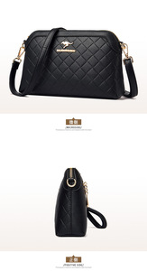 Fashion Plaid Shoulder Bags for Women PU Leather Crossbody Messenger Bag Phone Purse Lady <b>Small</b> <b>Handbag</b> Clutch - Product Image 4