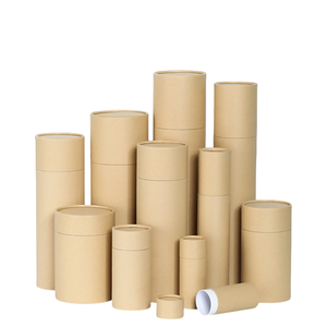 Emballage en tube de papier kraft personnalisé de 30 ml, 50 ml, 100 ml, estampage, matériaux recyclés pour parfum, huile essentielle, soin de la peau - Luxe - Product Image 2