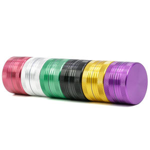 Venta al por mayor de fábrica: <span class=keywords><strong>Mini</strong></span> molinillo de hierbas de 40 mm, de 2 capas, de aleación de aluminio, con logotipo personalizado, para tabaco - Product Image 5