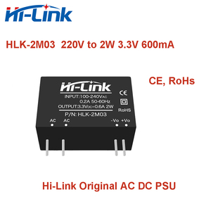 Hi-Link 220V à 2W 3.3V 600mA AC DC Module d'alimentation isolé abaisseur <span class=keywords><strong>HLK</strong></span>-<span class=keywords><strong>2M03</strong></span> - Product Image 4