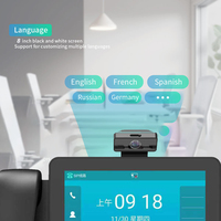 Téléphone VoIP Android DLNA avec écran tactile de 8 pouces et appels vidéo, certifié CE FC, garantie d'un an pour l'Afrique et le Moyen-Orient