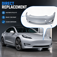 Parachoques Delantero de Repuesto OEM Premium LinTech Sin Sensor OE 1493736-SC-C para Tesla Model Y