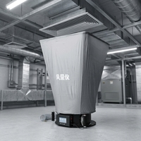 AF02 Compteur de débit d'air numérique à écran LCD, Balomètre, Capteur de débit d'air HVAC