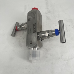 Valvola Wika Block-and-Bleed Modello IV2 per GPL/Gas Propano, Regolatore di Pressione Gas in Acciaio Inossidabile con Funzione di Chiusura e Misurazione della Pressione di Sfiato - Product Image 3