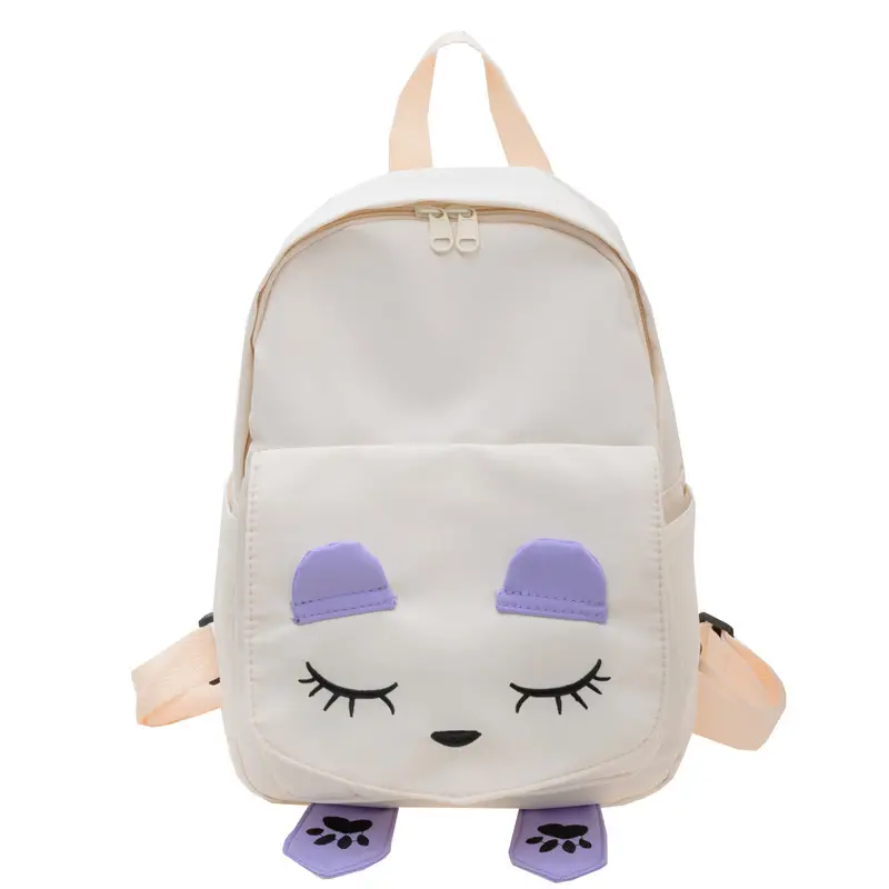 Wholesale Fashion Portable Kids Backpack Cute Bear School Supplies Waterproof Large Capacity Nylon School Bag
