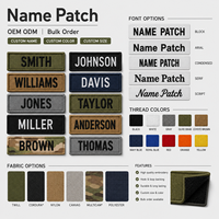 Écussons personnalisés avec dos auto-agrippant, badges uniformes brodés pour vêtements de travail, fournisseur de sécurité, OEM, ODM, commande en gros, usine