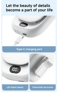 Nuevo Mini <span class=keywords><strong>Ventilador</strong></span> de Clip 2026, <span class=keywords><strong>Ventilador</strong></span> de Cuello Portátil, Aire Acondicionado Recargable, <span class=keywords><strong>Ventilador</strong></span> Personal, Ventilación para Exteriores - Product Image 6