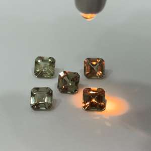 Gema calidad Ascher corte suelto Color cambiante diásporo piedras origen turco piedra preciosa Natural - Product Image 5