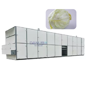 Large Scale Vegetable Continuous Cabbage Leave Mesh Belt Dryer Vegetable Drying Production Line - Product Image 1