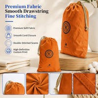 Sac à cordon en tissu de dentelle douce ZEHUI, sac à bijoux en velours réutilisable avec logo personnalisé pour emballage cadeau haut de gamme, montres, colliers