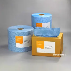 Hoge Kwaliteit Interfold Pop-Up Box Smeltgeblazen Pp Absorbeert Olie Industriële Reiniging Ruitenwissers Schone Doeken