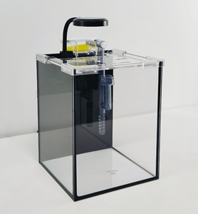 Customised Rectangle Glass <strong>Aquarium</strong> Tank Kit <strong>Beginners</strong> Modern Light <strong>Fish</strong> Accessory Electric Submersible 220V Eco-friendly - Product Image 3