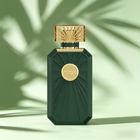 Flacon de parfum de luxe de marque de niche 50 ml – Emballage haut de gamme exclusif en verre carré avec pulvérisateur et opercule