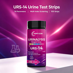 <span class=keywords><strong>Bandelettes</strong></span> de test urinaire HORYZON URS-14 14-en-1, <span class=keywords><strong>bandelettes</strong></span> de test d'analyse d'urine à 14 paramètres pour la vérification à domicile des problèmes rénaux, des infections urinaires et du diabète, 100 <span class=keywords><strong>bandelettes</strong></span> - Product Image 4