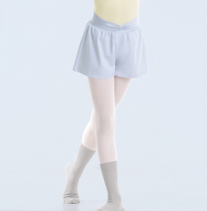 Pantalones Cortos de Yoga y Danza con Cintura Plisada para Niñas, Pantalones Cortos de Gimnasia de Cintura Alta, Novedad 2026 - Product Image 3