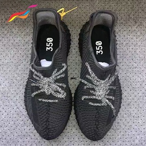 Mettre en évidence la sécurité des chaussures de course colorées Lacets ronds réfléchissants pour baskets - Product Image 5