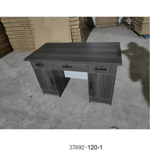 Escritorio de Oficina Moderno con Gabinete de Almacenamiento de Madera, Diseño Contemporáneo para Oficina en Casa, Independiente 37692-120-1 - Product Image 6