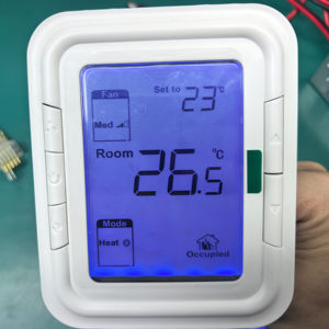 Panneau de commande vertical AC PCBA - Interface utilisateur prédéfinie pour le <span class=keywords><strong>refroidissement</strong></span>, le chauffage et le ventilateur à 3 vitesses, entrée 220V AC - Product Image 1