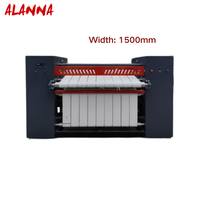 Repasseuse industrielle électrique automatique de 1500 mm pour draps, hôtels, hôpitaux et blanchisseries universitaires