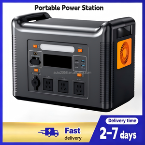 Générateur solaire portable <span class=keywords><strong>rechargeable</strong></span> à onde sinusoïdale pure MPPT avec batterie LiFePO4 PD100W 1536WH 480000mAh pour le <span class=keywords><strong>camping</strong></span> - Product Image 1