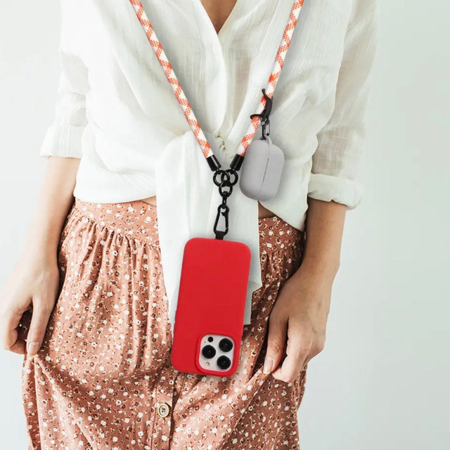 Custom Multifunctional Nylon Cell Phone Lanyard Nylon Shoulder Camera Cell Phone Crossbody Lanyard