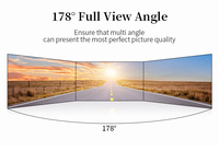 46 49 55 pulgadas HD video wall 2x2 Pantalla de pared de video bisel estrecho LCD publicidad Pantalla de empalme pared de video