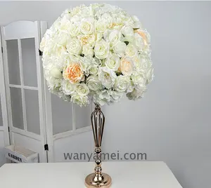 Wholesale Table Centerpiece 60cm 70cm Wedding Decoration Artificial Rose Flower Ball For Wedding Home Party