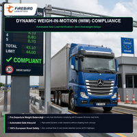 Firebird. Service de transport entièrement traçable vers plusieurs pays européens. Accepte FBA, FTL, LTL, fret en palette.