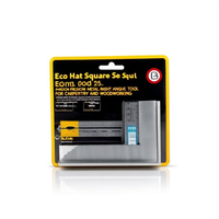Ttake Eco Hat Square Set Squares 200mm Outil d'angle droit en métal de précision pour la menuiserie et la travail du bois