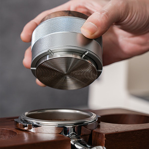 ที่กดกาแฟ Cage ขนาด 51/58 มม. แรงกดคงที่ ฐานไม้วอลนัท - Product Image 2