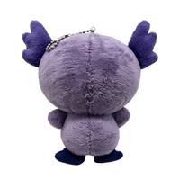 Porte-clés en peluche personnalisé OEM UKCA, breloque en peluche de dessin animé sur mesure
