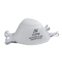 Masque facial FFP3, protection respiratoire de niveau CE, certifié pour une utilisation industrielle