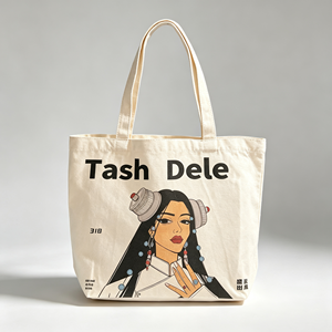Sacs fourre-tout écologiques en sublimation en gros avec logo personnalisé, sacs de courses réutilisables en toile - Product Image 6