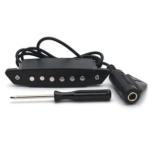 SH-85 Soundhole Pickup with Active Power Jack for Acoustic Guitar
