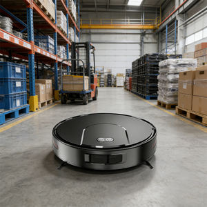 GEERLEPOL V2G-SH OEM Aspirateur Robot Intelligent 2700Pa Contrôle par APP HEPA Nettoyage Auto Balayage Lavage Poils d'Animaux Tapis Sols Durs Hôtel - Product Image 1