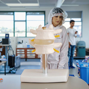 रीढ़ की शारीरिक संरचना शिक्षण मॉडल मानव लंबर रीढ़ सेट (2 पीसी)-रीढ़ के अध्ययन के लिए पेशेवर एनाटॉमी मॉडल - Product Image 5