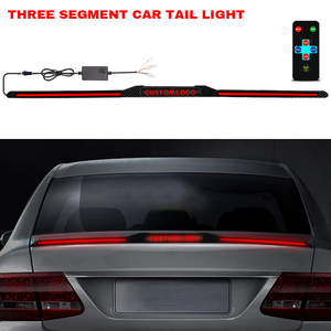 Nueva Luz Trasera de Tres Segmentos Ajustable de Fibra de Carbono LED, Luz Trasera Impermeable con Diseño de Empalme de Tres Secciones, Modificación de Automóviles - Product Image 3