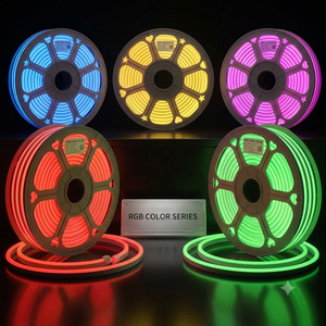 <span class=keywords><strong>Tira</strong></span> de <span class=keywords><strong>LED</strong></span> de Silicona Flexible con USB de 5V, Serie de Colores RGB, Aprobada por Contratistas, para Señalización y Publicidad Profesional - Product Image 1