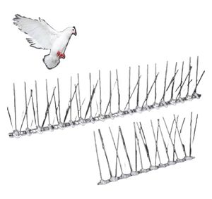 Pointes <span class=keywords><strong>anti</strong></span>-oiseaux en gros Pointes <span class=keywords><strong>anti</strong></span>-pigeon en acier inoxydable pour éloigner les <span class=keywords><strong>corbeaux</strong></span> des oiseaux Pigeon pour boîte aux lettres de fenêtre de clôture de toit - Product Image 6