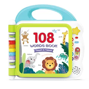 Sách Cho Bạn Bè Học Tập Nhiều Màu 108 Chữ Đồ Chơi Sách Song Ngữ Giáo Dục & Tương Tác Cho Bé Trai Bé Gái Trẻ Mẫu Giáo - Product Image 1